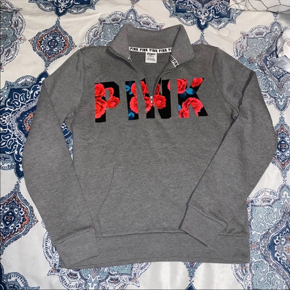 VS Pink Quarter Zip